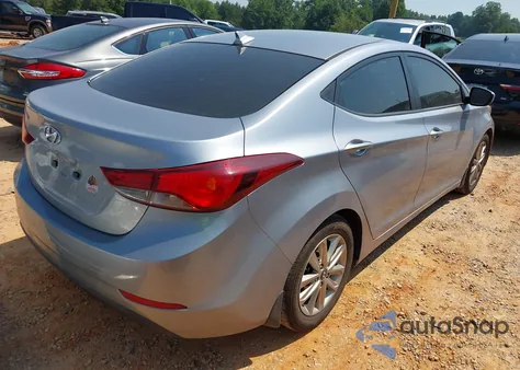 2015 Hyundai Elantra Se from USA, damaged, VIN 5NPDH4AE2FH554745